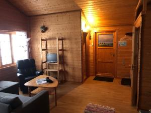 Зона вітальні в Brustranda Fjordcamping
