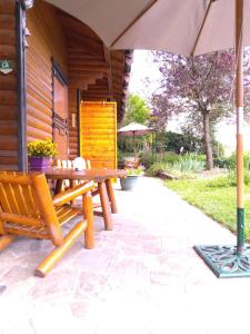 Zahrada ubytování Chalet Le Paradou Adults only