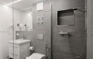 Koupelna v ubytování Baltic