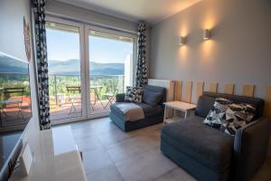 Posedenie v ubytovaní Apartament dla aktywnych (z pięknym widokiem)
