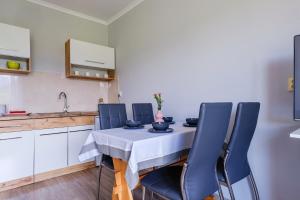 Kuchyň nebo kuchyňský kout v ubytování Pokoje i apartament z widokiem na Tatry