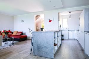 U San Daniellu villas et chambres的休息区