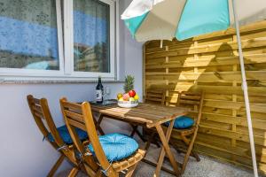 Balkón alebo terasa v ubytovaní Golden Island Apartments
