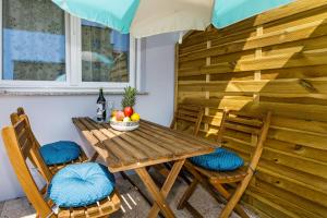Balkón alebo terasa v ubytovaní Golden Island Apartments