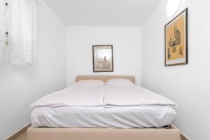 Postel nebo postele na pokoji v ubytování Apartman Lea