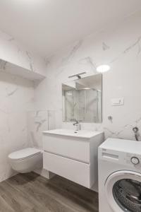 Koupelna v ubytování Apartman Lea