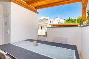 Balkón nebo terasa v ubytování Apartman Lea