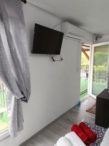 TV a/nebo společenská místnost v ubytování AMBIENT Geavidan 2