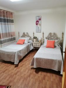 Posteľ alebo postele v izbe v ubytovaní Precioso y gran apartamento en Cullera