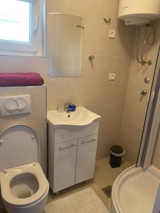 Kúpeľňa v ubytovaní Apartment Jure