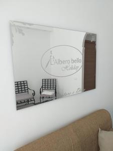 A seating area at L'Albero bello Holiday