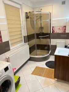 Kúpeľňa v ubytovaní Apartament u Kasi