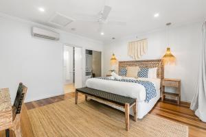 Katil atau katil-katil dalam bilik di Azur Byron Bay