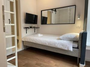 Tre Re Inn客房内的一张或多张床位