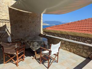A balcony or terrace at Rosalia Apartments