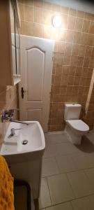 Kúpeľňa v ubytovaní Pension Pod Lipou