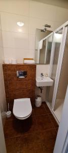 Kúpeľňa v ubytovaní Pension Pod Lipou