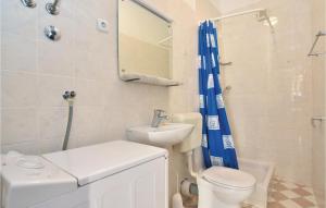 Koupelna v ubytování Apartment Soline Bb I