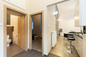 Kúpeľňa v ubytovaní D78 Dohány Apartment