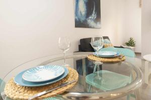 A seating area at Loft Santa Lucia Centro