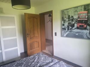 Schöne Aussicht客房内的一张或多张床位
