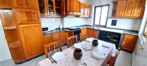 Kuchnia lub aneks kuchenny w obiekcie Apartamento Rural Playa Foz - VISTAS AL MAR