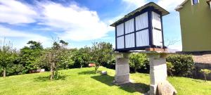 Ogród w obiekcie Apartamento Rural Playa Foz - VISTAS AL MAR