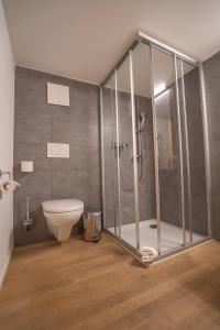 Koupelna v ubytování Hotel Wasserfall