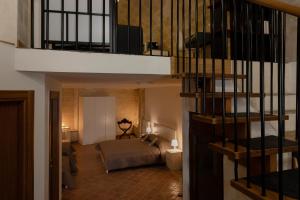 Posezení v ubytování Dimora 1919 Luxury Loft