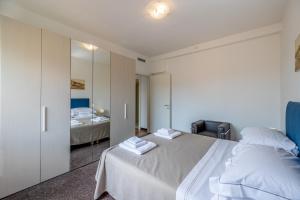 Llit o llits en una habitació de Le Casasse "Paradiso"
