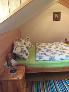 Postel nebo postele na pokoji v ubytování Ferienwohnung Morgensonne