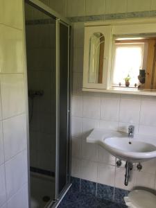 Koupelna v ubytování Ferienwohnung Morgensonne