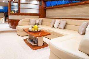 Khu vực ghế ngồi tại Euphoria Luxury Yacht including Full Day Charter for up to12 guests