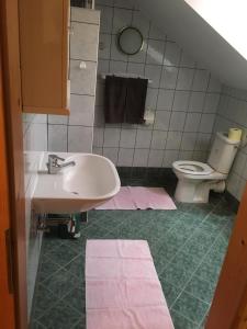 Koupelna v ubytování Ferienwohnung Morgensonne