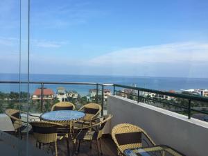 Nespecifikovaný výhled na moře nebo výhled na moře při pohledu z hotelu