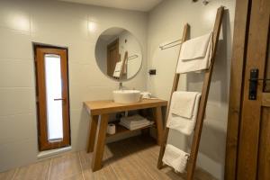 Koupelna v ubytování Zümrüt Çıralı Boutique Hotel