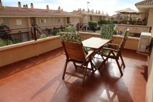 A balcony or terrace at Edam apartment