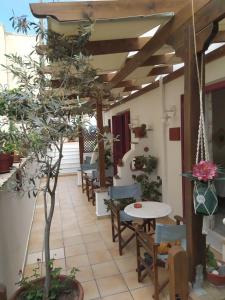Restaurace v ubytování Naxos Philoxenia