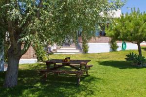 A garden outside espectacular villa con piscina en Conil CL-5C