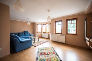 Χώρος καθιστικού στο Spacious & Modern Apartments- Old Town