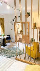 A bed or beds in a room at Beautiful Place in Slovakia Bratislava Old Town Center with AC