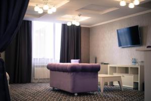 TV a/nebo společenská místnost v ubytování Park Hotel
