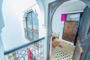Balkón nebo terasa v ubytování Riad Khabia & Spa