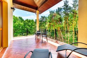 Balkón nebo terasa v ubytování Hotel Pan Tadeusz