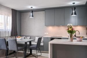 Kuchnia lub aneks kuchenny w obiekcie Luxury Apartment Nina with sea view