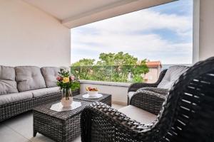 Posedenie v ubytovaní Luxury Apartment Nina with sea view