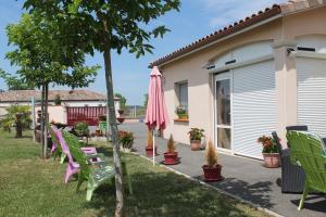 Zahrada ubytování B&B La Garona