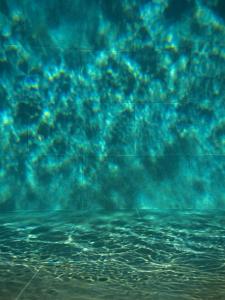 a close up of a room with blue smoke at Maï Homes - La Villa Bompard in Marseille