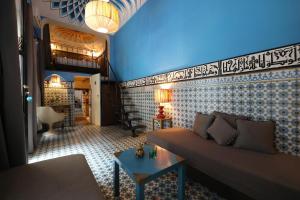 Zona de estar de Riad Bindoo & Spa