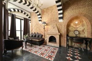 Zona de estar de Riad Bindoo & Spa